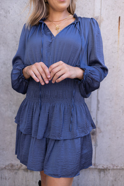 Madelyn Smocked Waist Dress