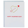 Paperclip Greeting Card, Happy Valentine's Day