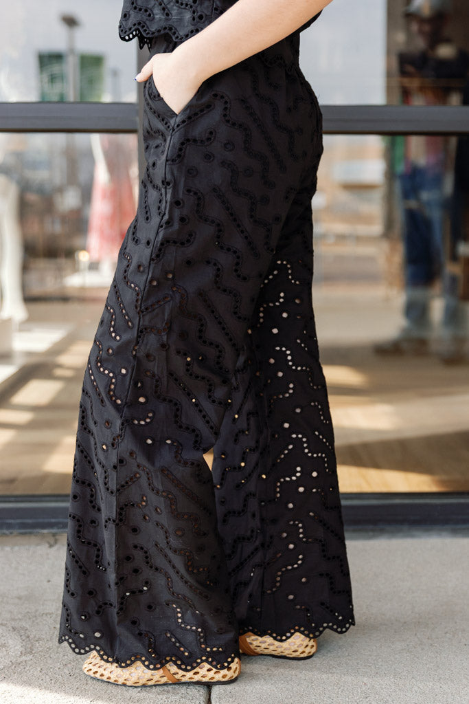 Cosette Eyelet Pants