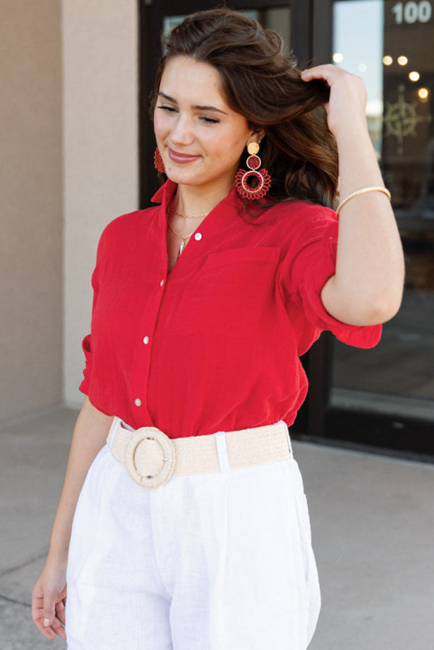 Samba Chandelier Earrings, Rose