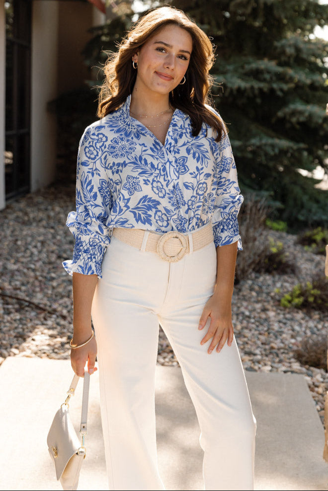 Trina Floral Top