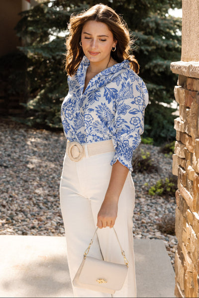 Trina Floral Top