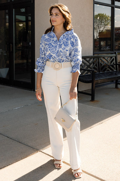 Trina Floral Top