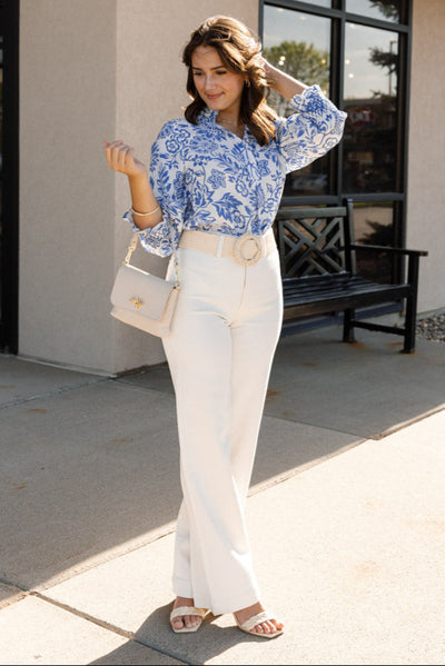 Trina Floral Top