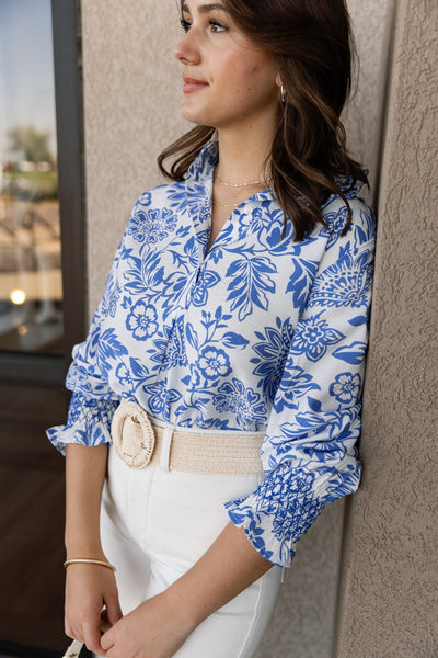 Trina Floral Top