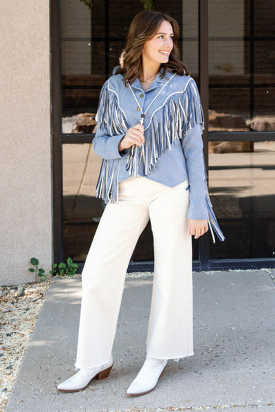 Mae Fringe Jacket