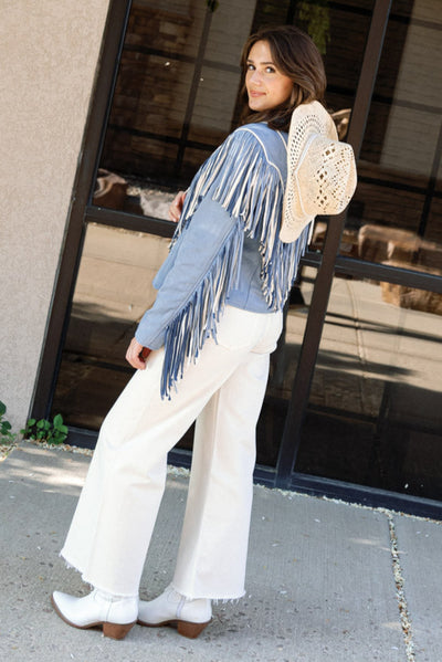 Mae Fringe Jacket
