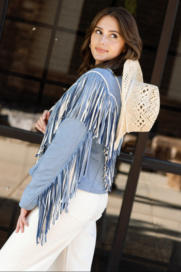 Mae Fringe Jacket