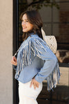 Mae Fringe Jacket