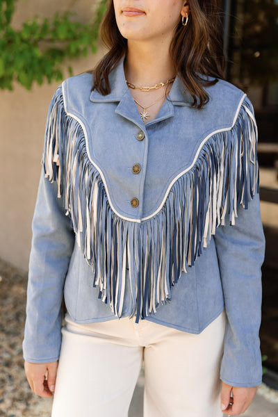 Mae Fringe Jacket