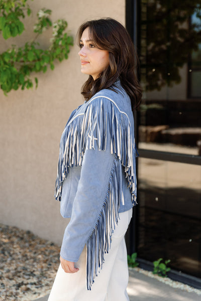 Mae Fringe Jacket