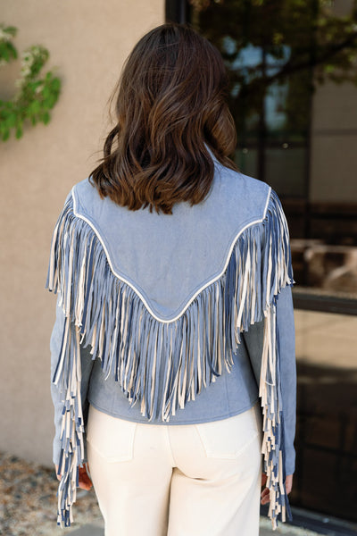 Mae Fringe Jacket