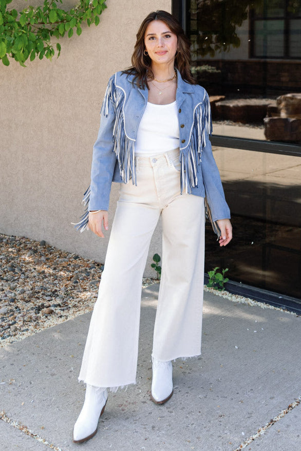 Citizens of Humanity Lyra Wide Leg Crop, Almondette