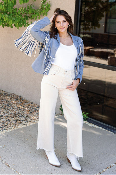 Mae Fringe Jacket