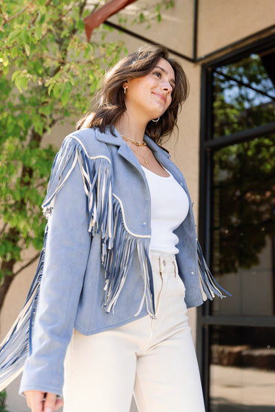Mae Fringe Jacket