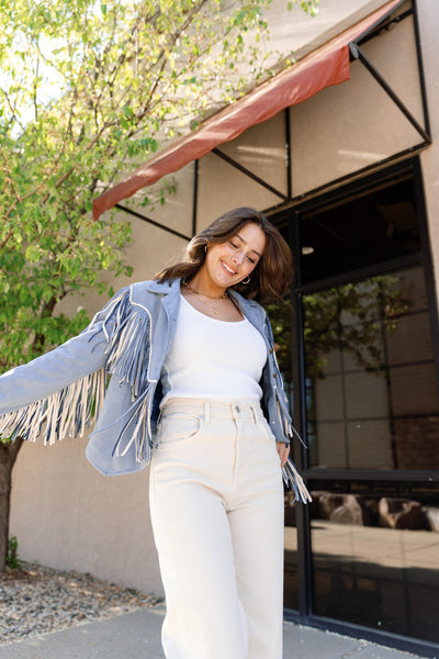 Mae Fringe Jacket