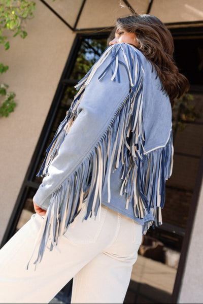 Mae Fringe Jacket
