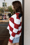 All American Chunky Henley Sweater