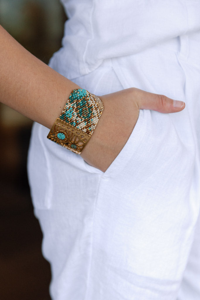 Mariposa Beaded Bracelet