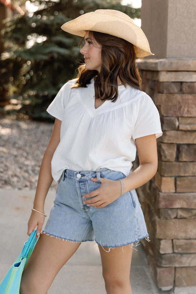 Rails Sayer Gauze Top