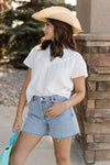 STILL HERE Cut Off Shorts