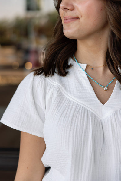 Rails Sayer Gauze Top