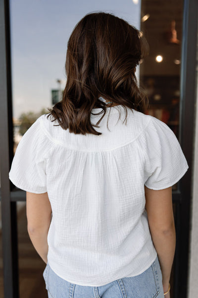 Rails Sayer Gauze Top