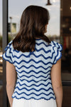 Rails Coen Crochet Knit Sweater