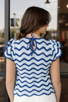 Rails Coen Crochet Knit Sweater