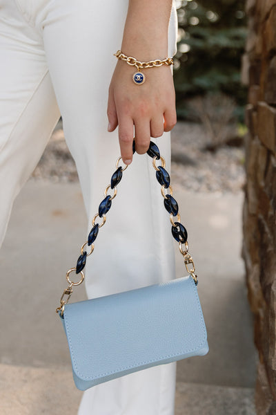 Cece Leather Crossbody/Clutch