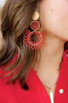 Samba Chandelier Earrings, Rose