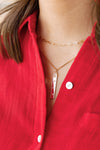 Dainty Oval Paperclip Chain
