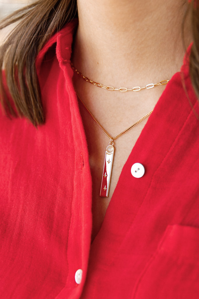 Dainty Oval Paperclip Chain