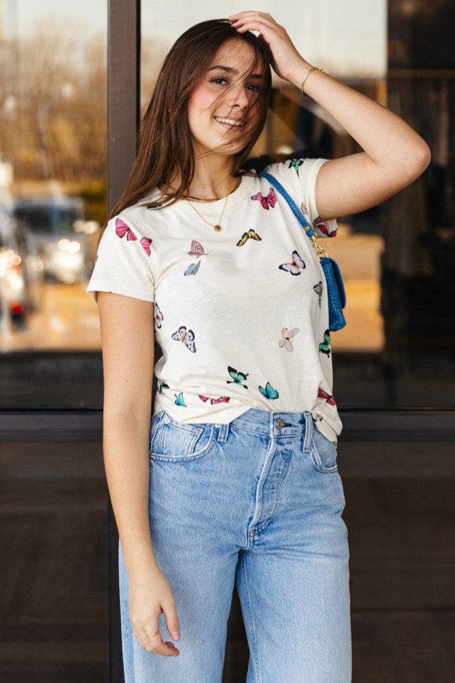 Rag & Bone Ozzy Butterfly Tee