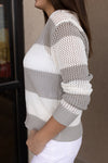 Alexa Crochet Crew Neck