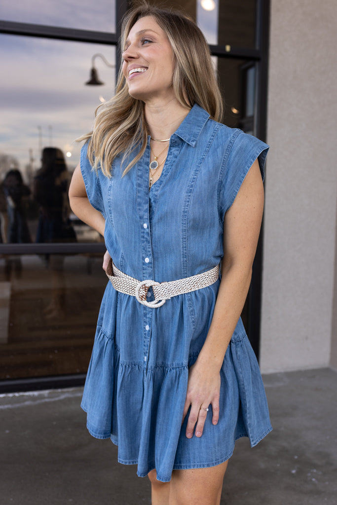 .Sawyer Chambray Dress