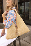 .Dolce Vita Missie Raffia Bag