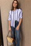 Bella Dahl Coastal Stripe Button Down