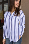 Bella Dahl Coastal Stripe Button Down