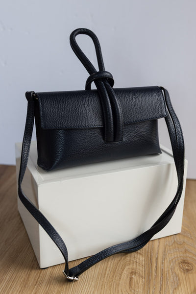 Luca Wristlet Hand Bag, Navy