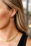 Lexi CZ Encrusted Hoops