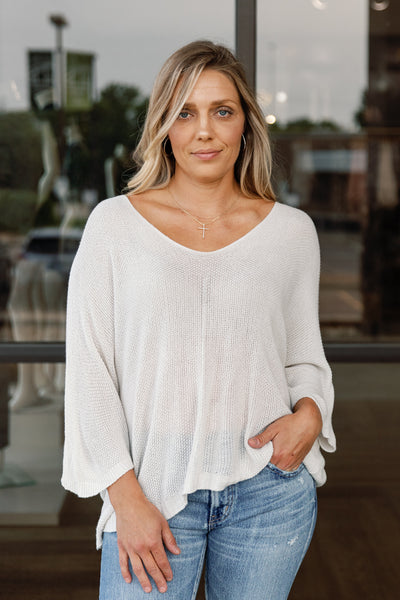 Arya Dolman Sleeve Sweater