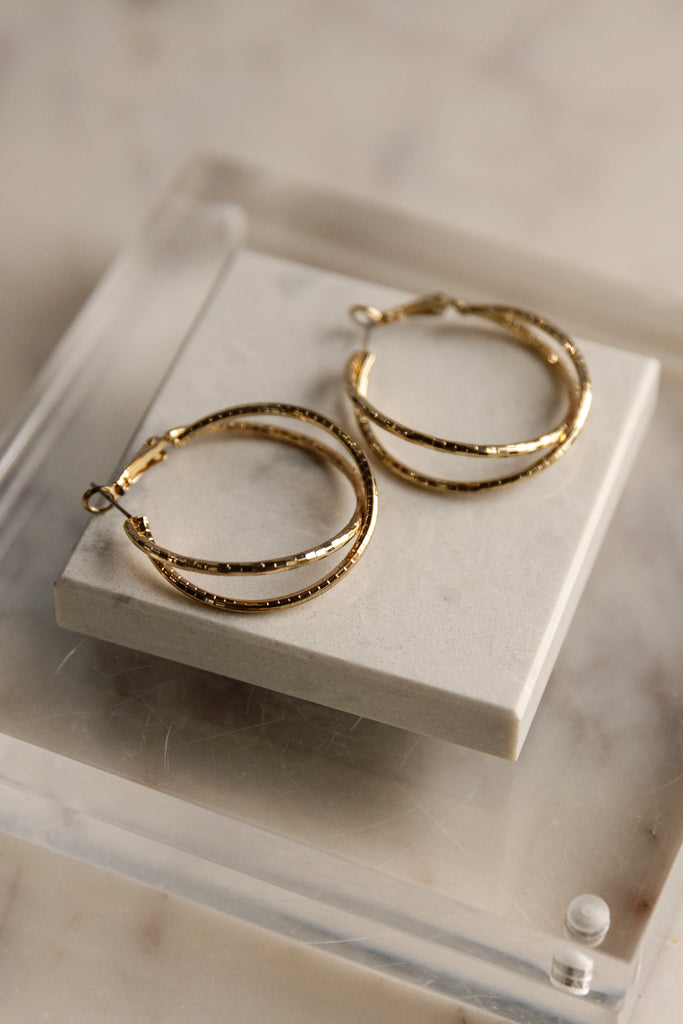 Presley Twist Hoops