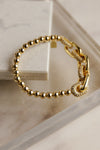 Christian Pave Link Bubble Bracelet