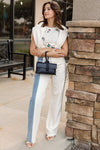 Luca Wristlet Hand Bag, Navy