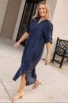 Eileen Linen Midi Dress