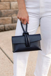 Luca Wristlet Hand Bag, Navy