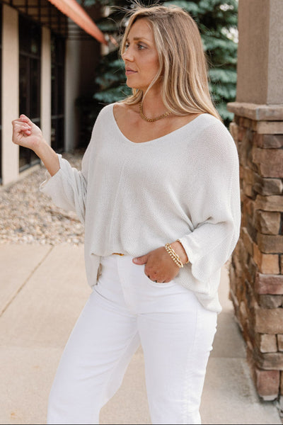 Arya Dolman Sleeve Sweater