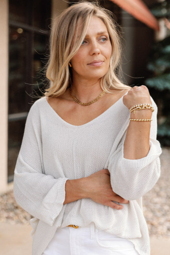 Arya Dolman Sleeve Sweater