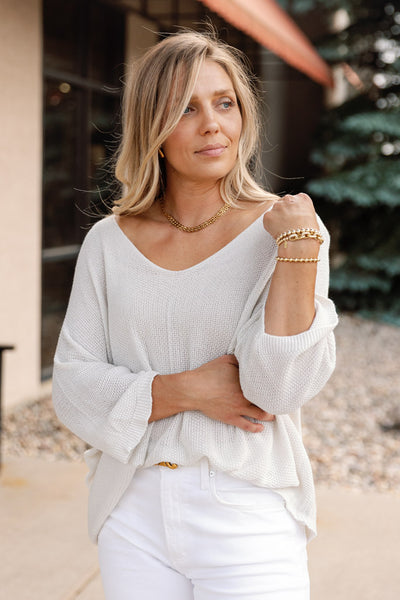 Nia Beaded Bracelet, Gold